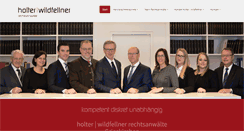 Desktop Screenshot of holter-wildfellner.at